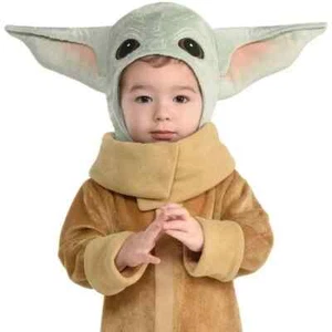 NEW Disney The Child Baby Yoda Grogu Halloween Costume Star Wars The Mandalorian - Picture 1 of 1