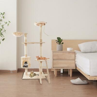 60  Cat Tree Tower Activity Center Large Playing House Condo For Rest • 42.99$