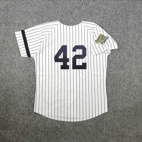 Mariano Rivera 1996 New York Yankees World Series Men's Home Cooperstown Jersey Cover
