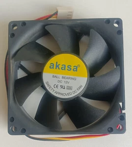Ventilateur Boîtier PC - 80x80x20 ou 25mm - 12 Volts - Vis Fournies - Picture 1 of 8