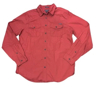 Eddie Bauer Timeber Edge Long Sleeve shirt Color: Red Clay Large-Tall - Picture 1 of 9