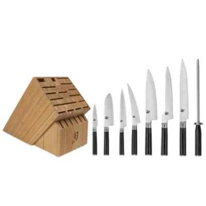 Juego de cuchillos Shun Classic 9 piezas Chef's Choice Block DMS0934 NUEVO - Imagen 1 de 2