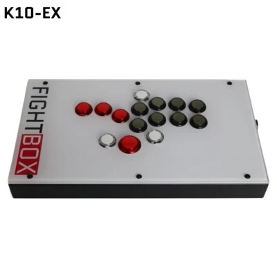 Fightbox K10-Ex All Button Leverless Arcade Game Controller PC/PS/Xbox/Switch - Image 1 of 4