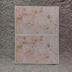 Vintage Kinko's Stationary Paper Floral Design 2- Up 25 Sheets Makes 50 Invites - Picture 1 of 6