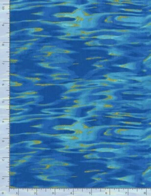 Water Dance Texture Cotton Quilt fabric TT Dragonfly CM8308 - Image 1 of 4