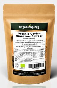 Organic Ceylon Cinnamon Powder | Free Shipping | Soil Association Certified
