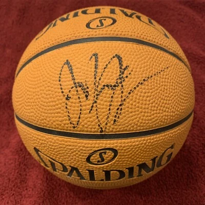 Jameer Nelson Signed Mini NBA Basketball Autograph  Orlando Magic St Joseph’s - Image 1 of 2
