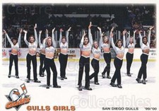 1999-00 San Diego Gulls #21 Cheerleaders