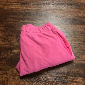 UNDER ARMOUR Stretch Tie Waist Pink Activewear Jogger Pants Girl's Size Large - Picture 1 of 10