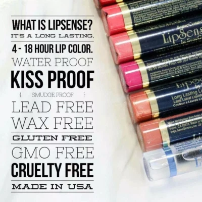 LIPSENSE SeneGence Liquid Lipstick Full Size Lip Colors - Choose Shade - Image 1 of 2