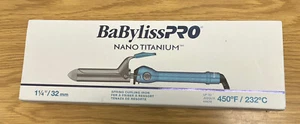 BaBylissPRO Nano Titanium Spring Curling Iron 1 1/4”/32mm NOB - Picture 1 of 2