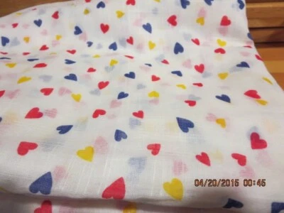 TELA DISEÑO CORAZÓN 3 1/2 YARDAS--#RLP30-6 Foto 1 de 4