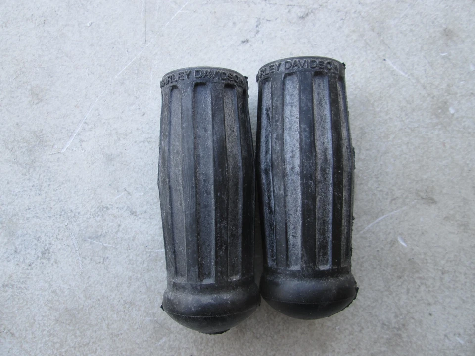 Guidão Harley-Davidson com script cabeça chata U UL ULH Knucklehead EL FL novo - Imagem 1 de 4