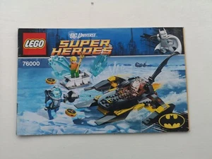 Instrucciones de Lego - 76000 Arctic Batman vs Mr. Freeze Aquaman sobre hielo - Imagen 1 de 3