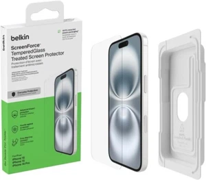 Belkin Screenforce Temperedglass Protecteur D'Écran IPHONE 16 15 14 Pro - Photo 1 sur 7