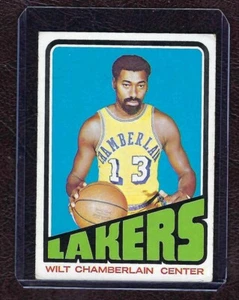 1972-73 Topps Basketball #1 Wilt Chamberlain, Los Angeles Lakers, HOF, VG-EX! - Picture 1 of 2
