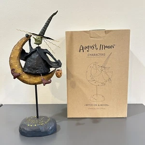 August Moon "Witch on a Moon" Halloween Figure by Dan DiPoalo w/ Box Lang 2003 - Picture 1 of 17