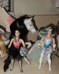 Vintage She Ra Princess Of Power Action Figure Catra, Storm, and FROSTA Lot - Picture 1 of 9