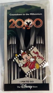 Neu in Verpackung Disney Mickey Mouse Marsch 1955 Countdown zum Millennium Pin - Bild 1 von 2