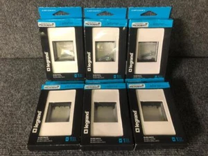 6 Legrand Adorne White 1-Gang Wall Plates AWP1GWH10 - Picture 1 of 1