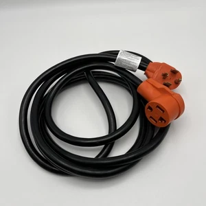 Nilight 15FT EV Dryer Extension Cord 4 Prong 30 Amp NEMA 14-30P 14-30R - Picture 1 of 5