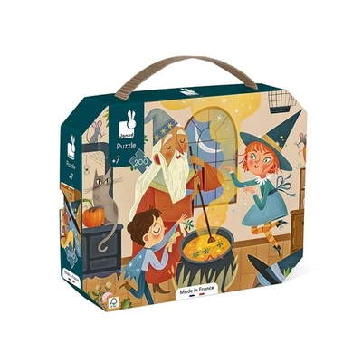 Janod - Puzzle Magia - Puzzle 200 Pezzi in Cartone FSC - Sviluppa la Pazien Fjgo - Immagine 1 di 2