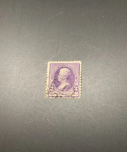 U.S. Scott #221 Andrew Jackson 1890 3¢ gebraucht DG HR DÜNNER KNICK SIEHE HINWEIS - Bild 1 von 2