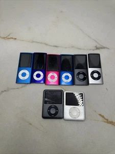 Apple iPod Set Of 7 WITH BATTERY ISSUES OR SCREEN ISSUE OR POWER ISSUE - Picture 1 of 9
