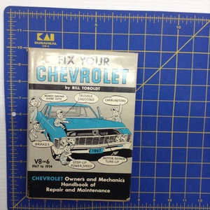 Fix Your Chevrolet, Bill Tolboldt 1954 bis 1964 Hardcover mit Schutzumschlag sehr gut - Bild 1 von 7