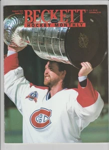 REVISTA PATRICK ROY BECKETT GUÍA DE PRECIOS DE HOCKEY EDICIÓN #34 AGOSTO 1993 MONTREAL - Imagen 1 de 2