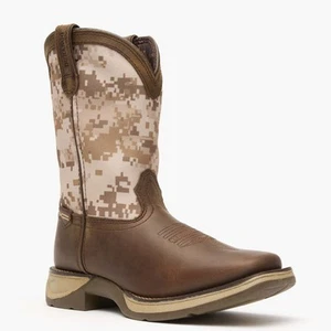 Lil' Rebel™ by Durango® Big Kids Desert Camo Western Boot - Picture 1 of 7