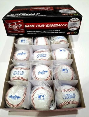 Rawlings Team Pack 12U Liga Oficial Béisbol - 1 Docena Foto 1 de 3