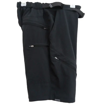 Zoic MTB Cycling Shorts Men's Small Adjustable No Liner Pockets Black Market - Image 1 of 4