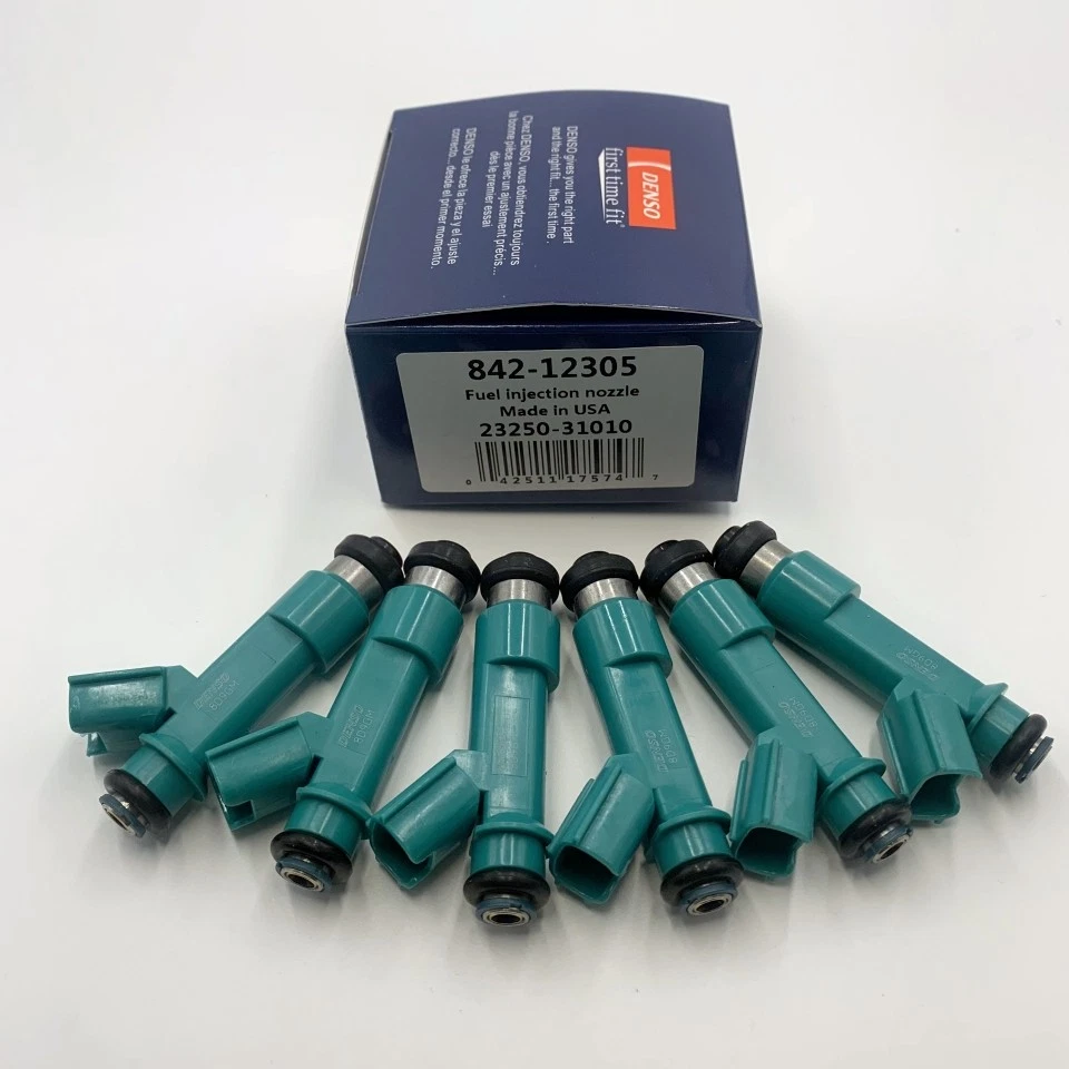 6x OEM Denso Fuel Injector 23250-31010 for 4RUNNER TACOMA TUNDRA FJ CRUISER 4.0L Foto 1 de 4