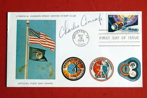 COVER ORIGINALE PRIMO GIORNO SKYLAB FIRMATA CHARLES CONRAD 1974 NASA SPACE APOLLO - Foto 1 di 1