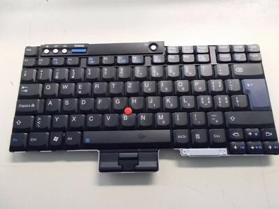 Tastatur (QWERTZ Schweiz) f. Lenovo T60/61/400/500/W500 FRU 42T4024, #SU160 - Bild 1 von 3