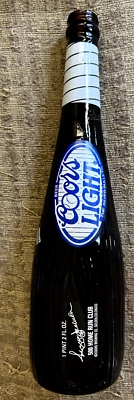 Bate de béisbol Coort Light 1997 botella de cerveza Reggie Jackson (vacío) casi nuevo-como nuevo Foto 1 de 2