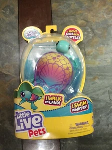 Nuevo Little Live Pets Lil Turtle Shellsea Moose juguetes batería de agua natación - Imagen 1 de 4