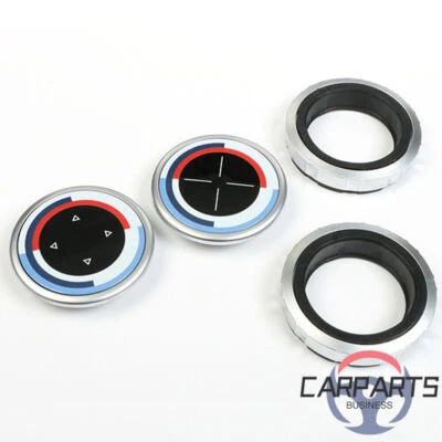 AD 7 botones CIC IDrive perilla multimedia cubierta embellecedor para BMW M5 M6 2010-2013 Foto 1 de 4