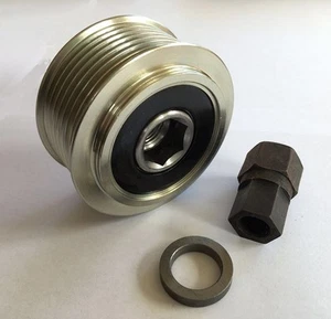 Alternator Overrun Pulley+Tool HEX For Nissan Navara D40 Pathfinder R51 YD25DDTI - Picture 1 of 1