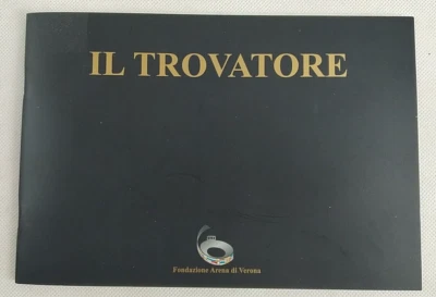 Verdi IL Trovatore Arena di Verona Souvenir Brochure Very Good Condition - Image 1 of 4