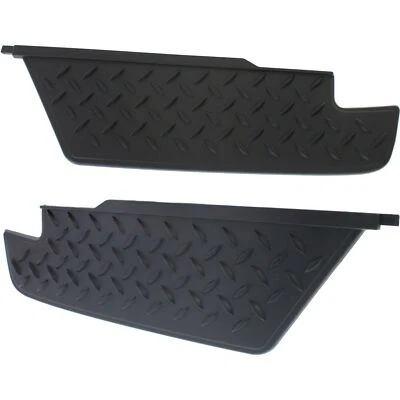 For 2004-2012 Chevrolet Colorado 2004-12 GMC Canyon Rear Bumper Step Pad Set 2Pc Foto 1 de 4