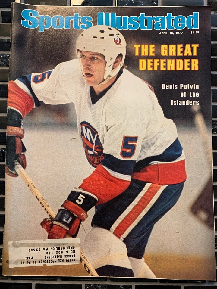 Sports Illustrated - Denis Potvin - 16 de abril de 1979 - (M16A) Foto 1 de 1