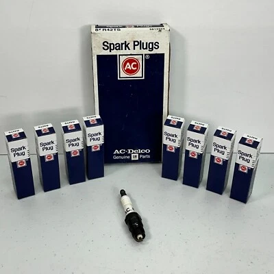 Bujía ACDelco R42TS 1982-1988 genuina GM OEM caja de 8 Foto 1 de 4