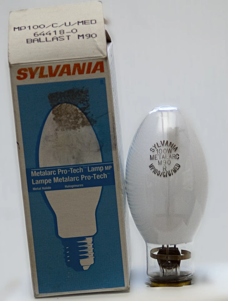 Sylvania Metalarc Pro-Tech® MP100/C/U/MED 脉冲启动石英金属卤化物 (64418 — 第 1/1 张图片