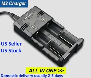 Cargador de batería Skilhunt todo en uno e inteligente M2 Li-on, Ni-MH, Ni-Cd - Imagen 1 de 3