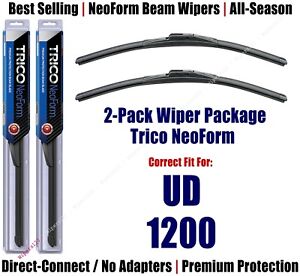 2pk Super-Premium NeoForm Wipers fit 1999-2004 UD 1200 16200x2