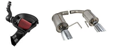 Kit de escape traseiro e entrada de ar frio 2015-2017 Mustang 2.3L I4 EcoBoost Roush eixo traseiro - Imagem 1 de 4