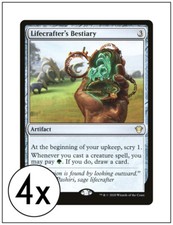 4x Lifecrafter's Bestiary, Commander 2020 C20, Magic the Gathering MTG