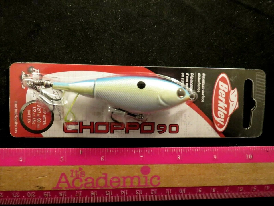 Berkley 1487257 Choppo Back Topwater Fusion19 Hook Fishing Lure